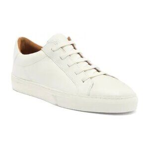 Allen Edmonds NWOT Fisher Slip-On White Leather Sneakers Sz 8.5